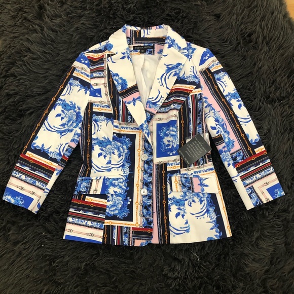 Boston Proper Statement Blazer Size 6 - Picture 2 of 4